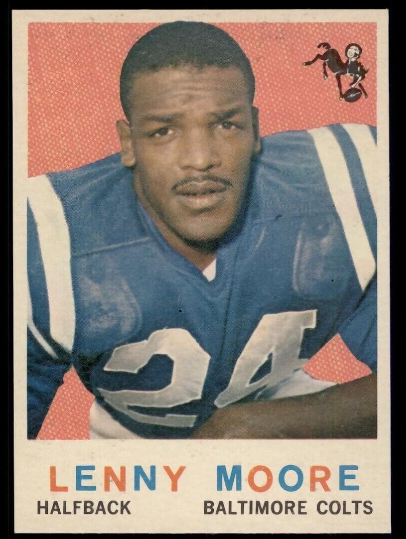 Lenny Moore 1959 topps Topps