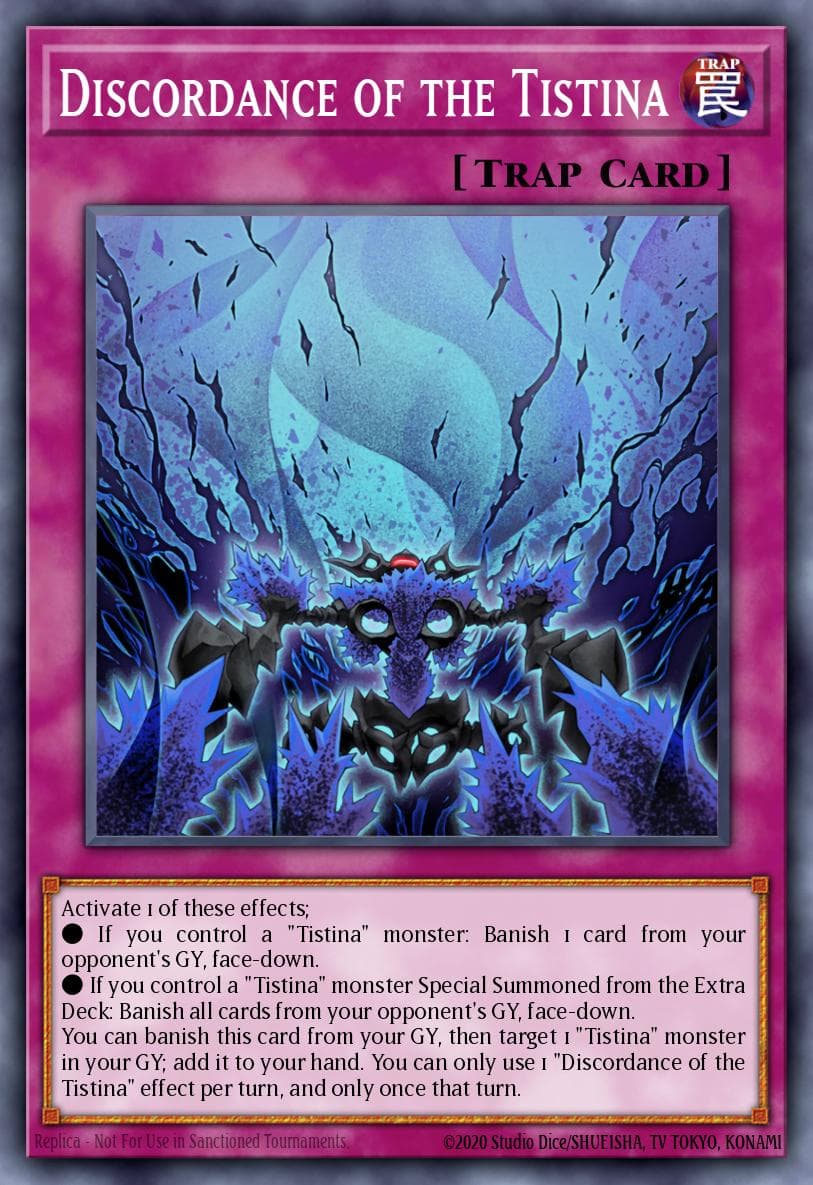 Discordance of the Tistina 2023 Yu-Gi-Oh! Age of Overlord