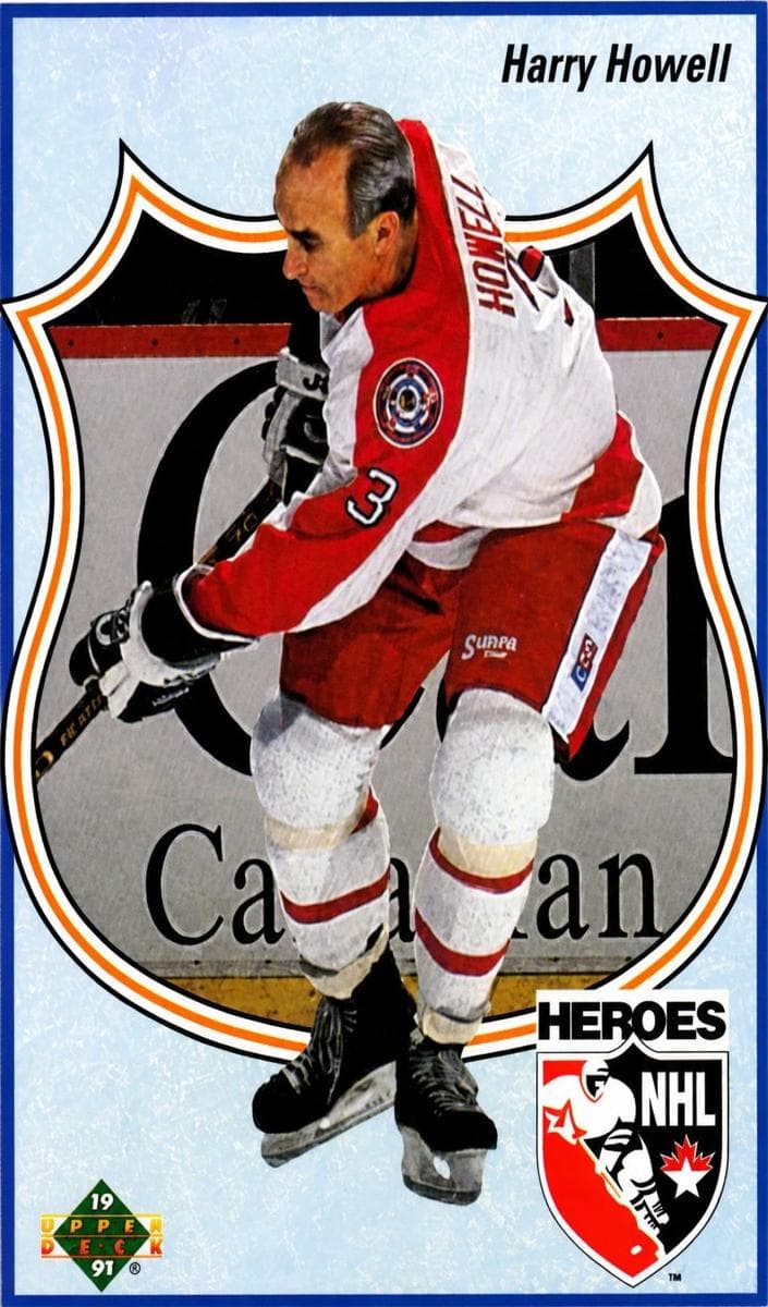 Harry Howell trading card