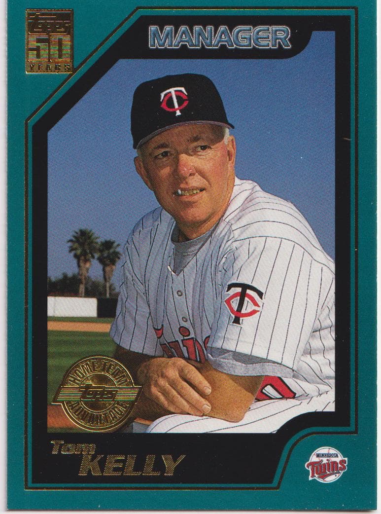 Tom Kelly 2001 topps Topps