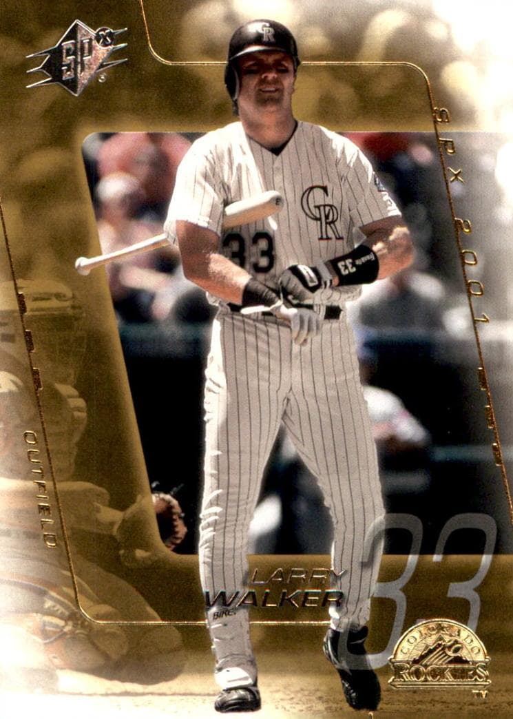 Larry Walker 2001 unknown SPx