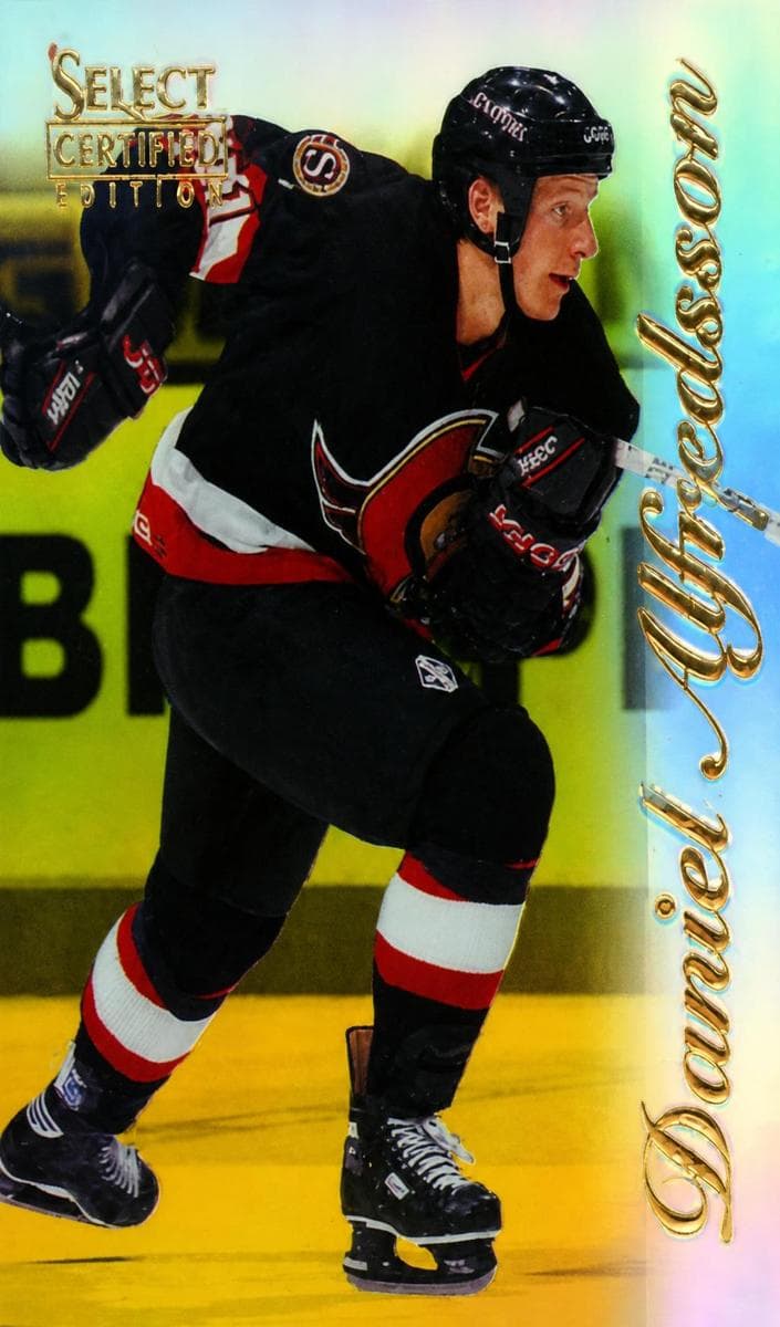 Daniel Alfredsson 1996 panini Select Certified