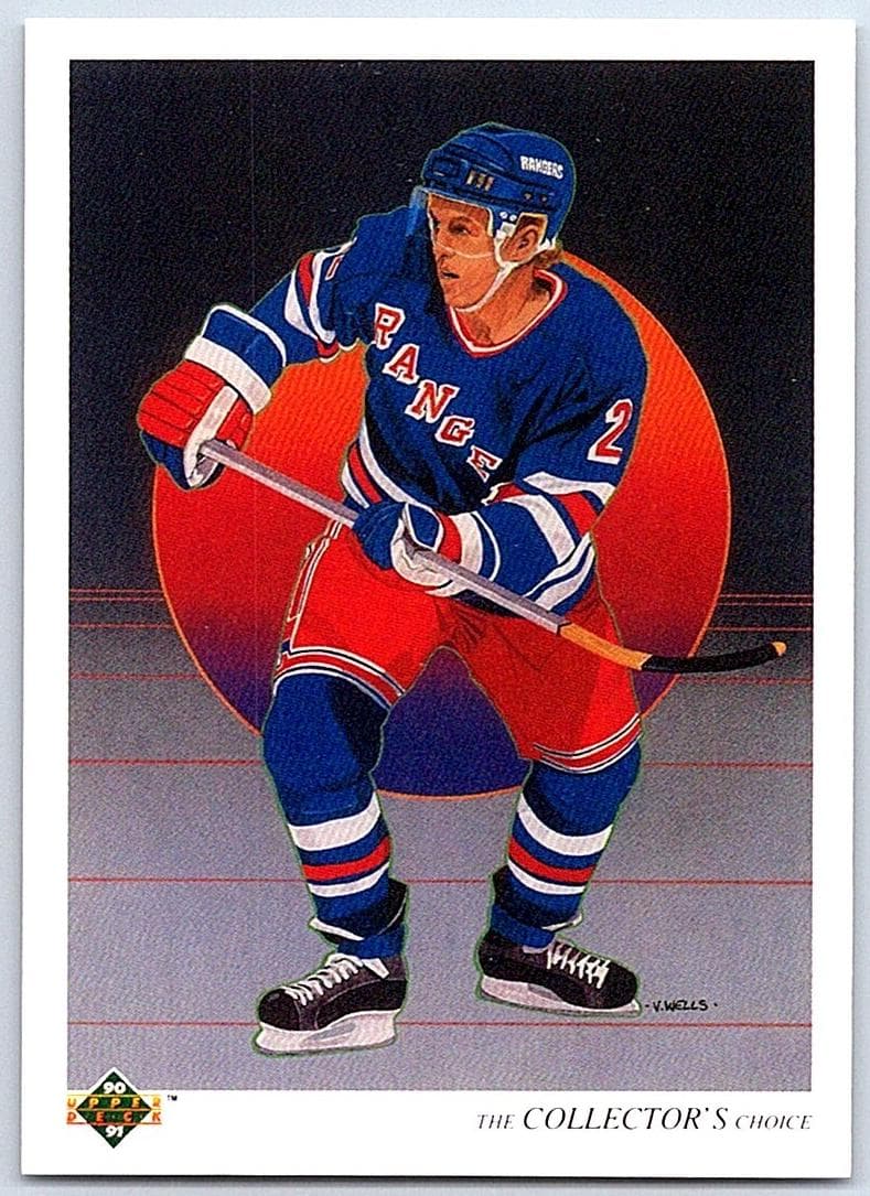 Brian Leetch 1990 upper-deck Upper Deck