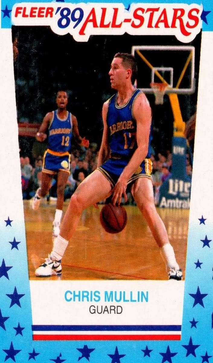 Chris Mullin 1989 fleer