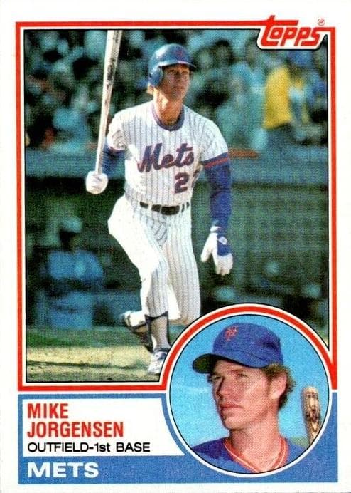 Mike Jorgensen trading card
