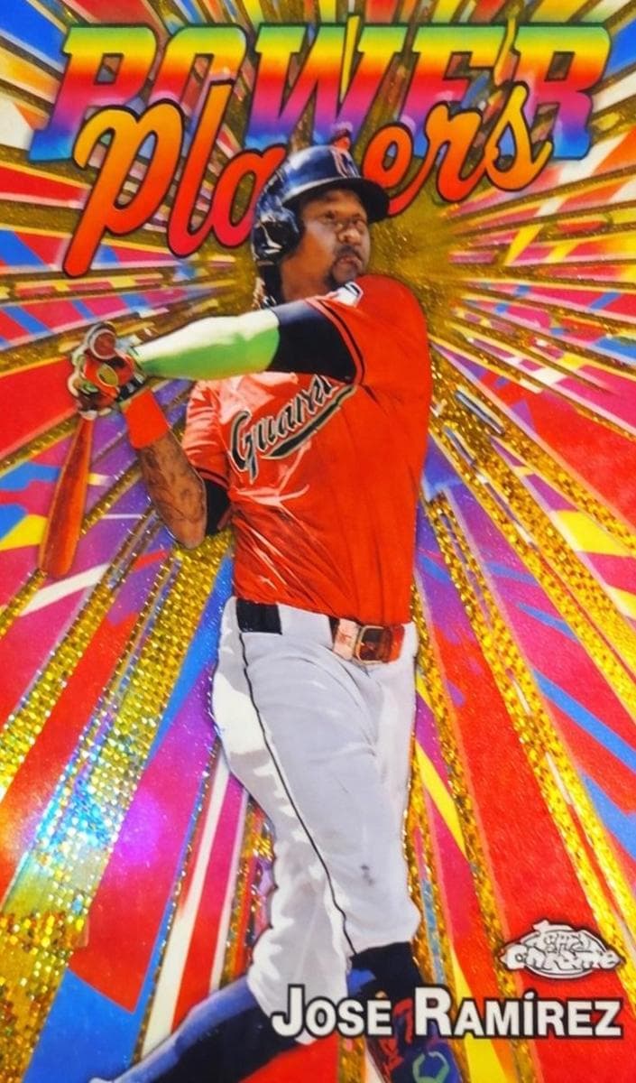 Jose Ramirez 2025 topps Topps Chrome