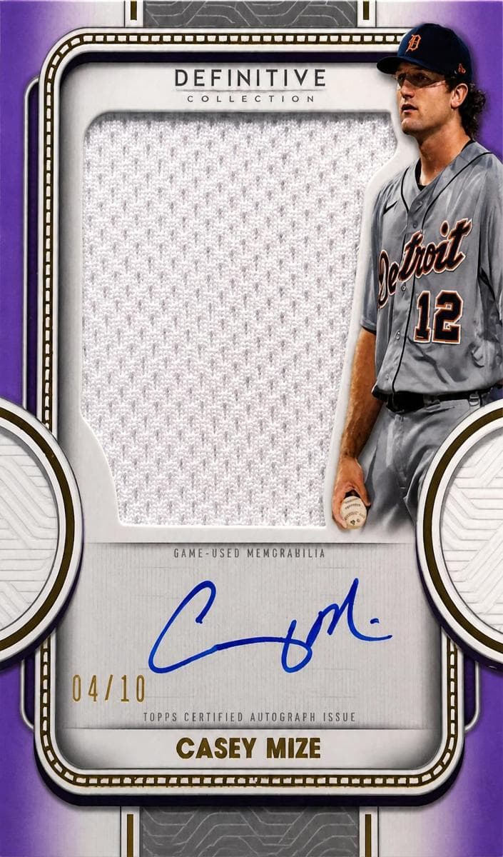 Casey Mize 2022 topps