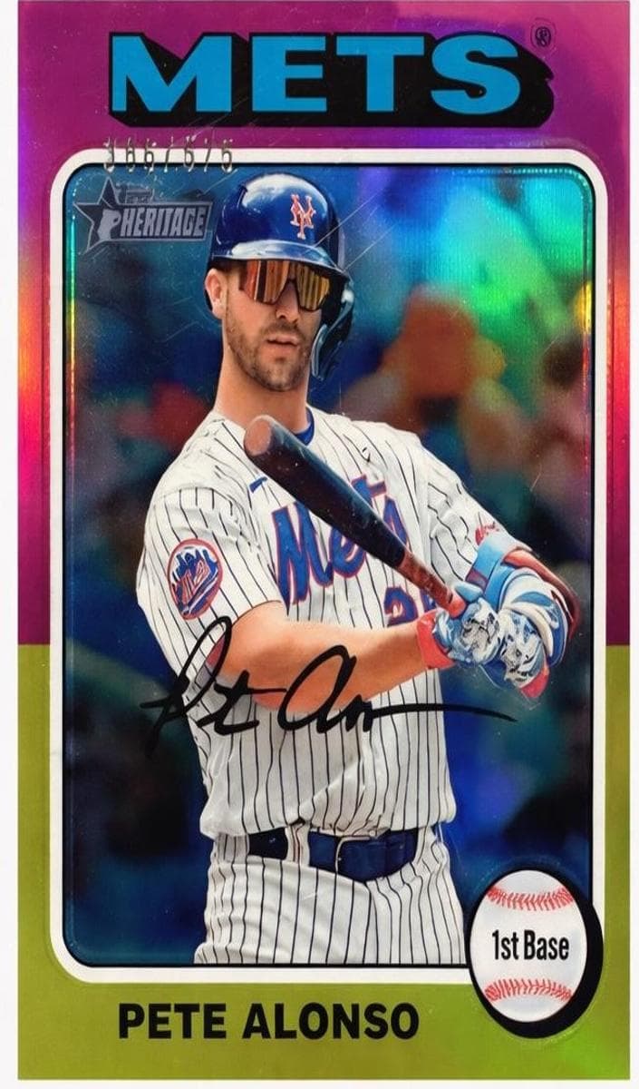 Pete Alonso 2024 topps