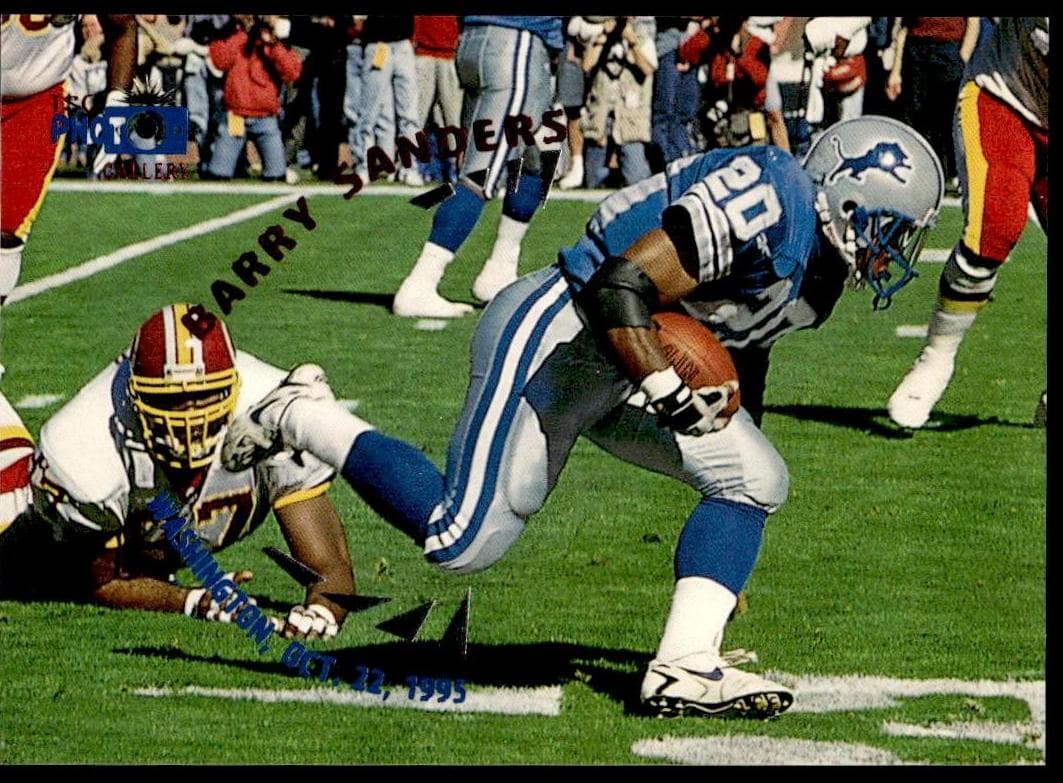 Barry Sanders 1996 unknown