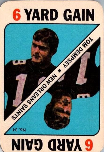 Tom Dempsey #34