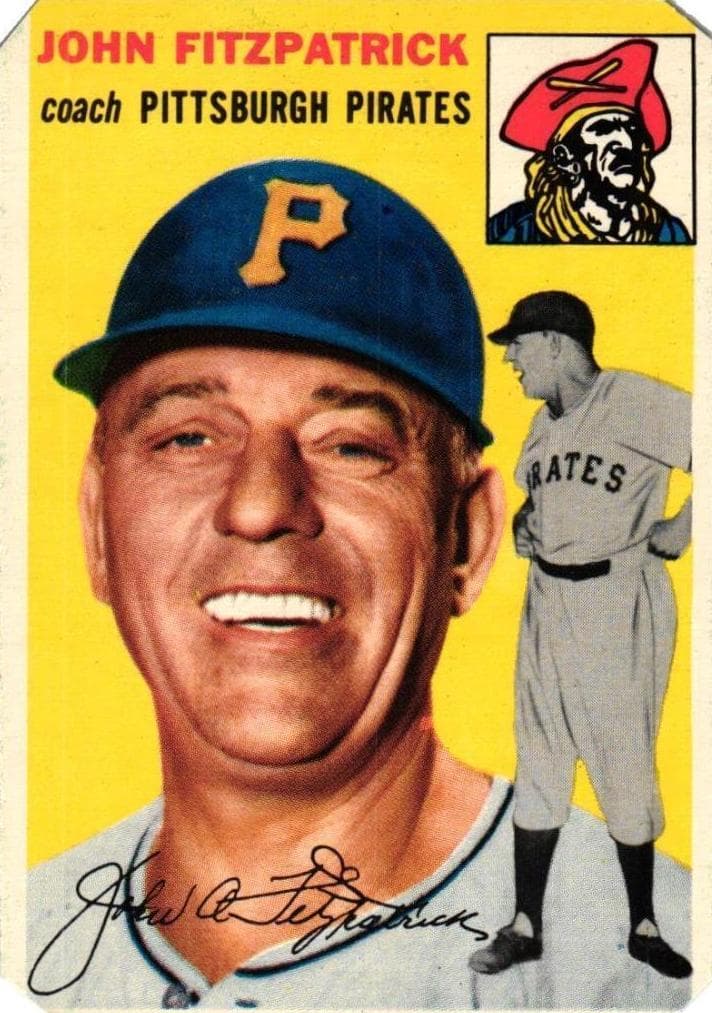 John Fitzpatrick 1954 topps