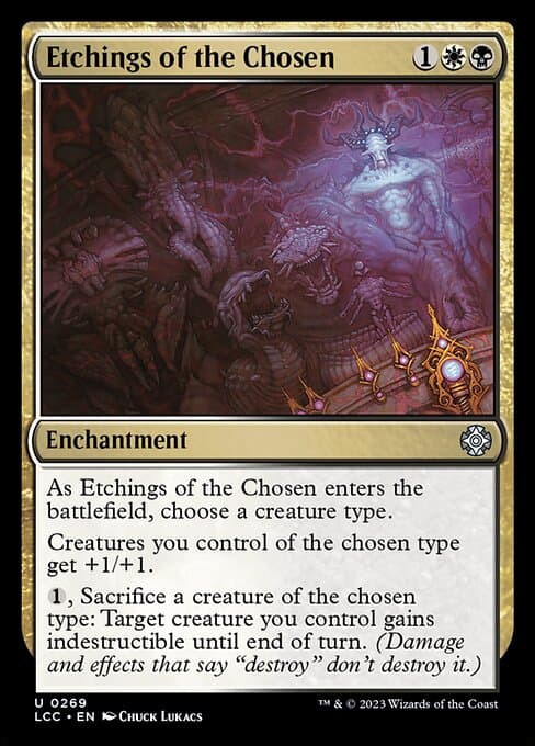 Etchings of the Chosen 2019 Magic: The Gathering