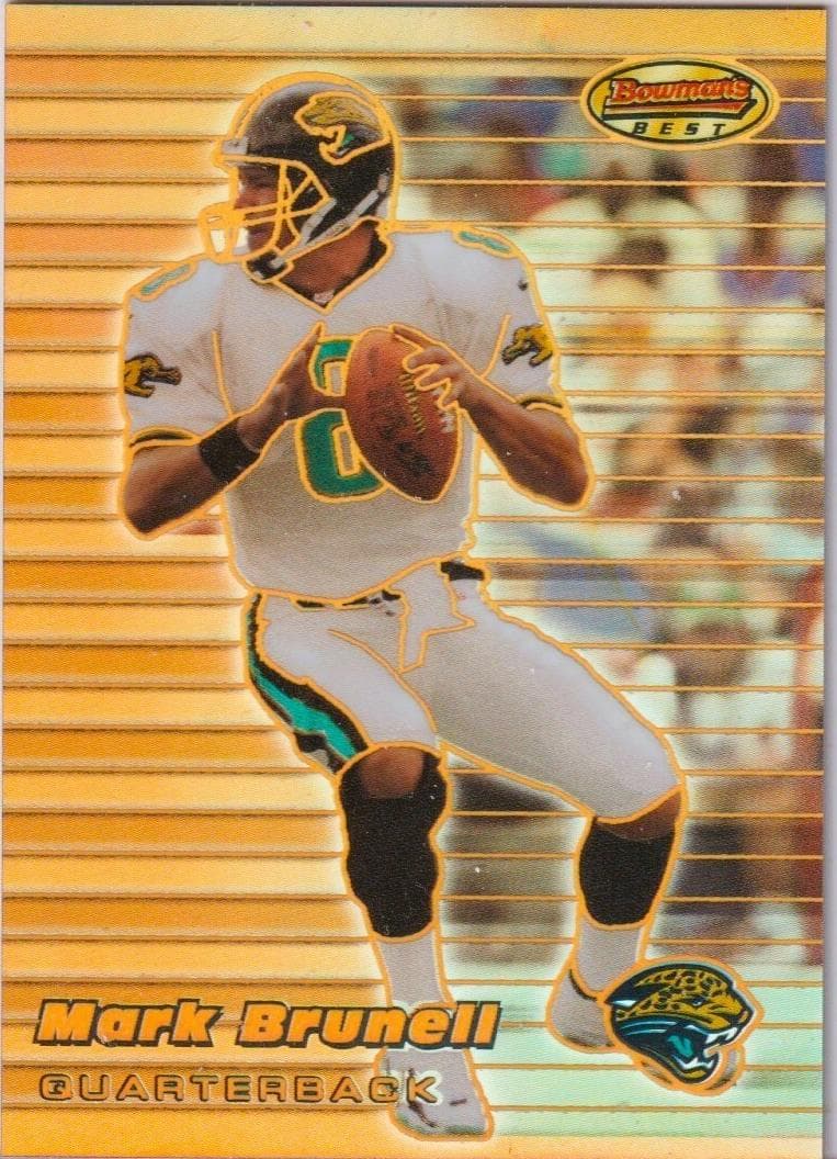 Mark Brunell 1999 bowman Bowman's Best