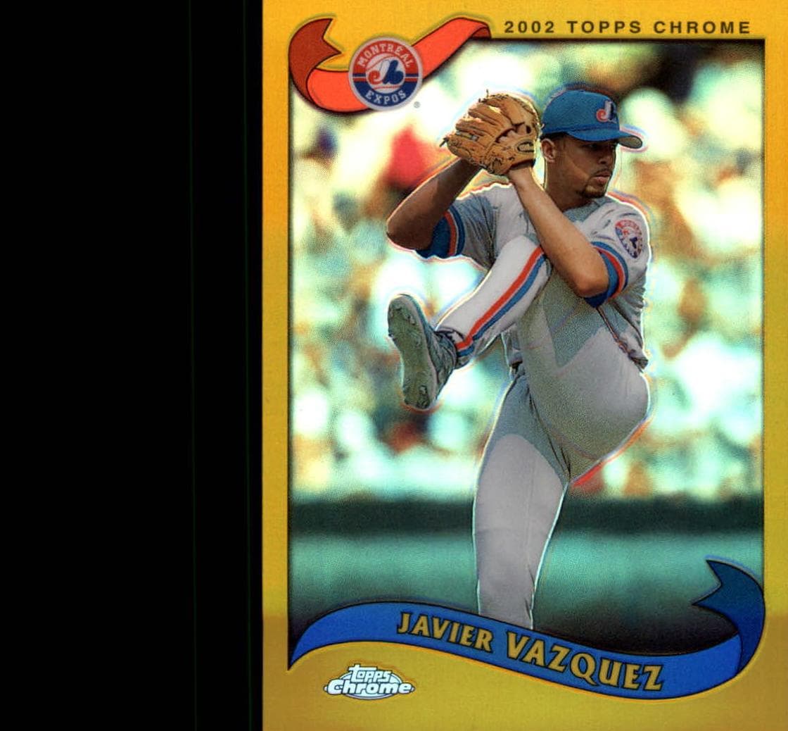 Javier Vazquez trading card