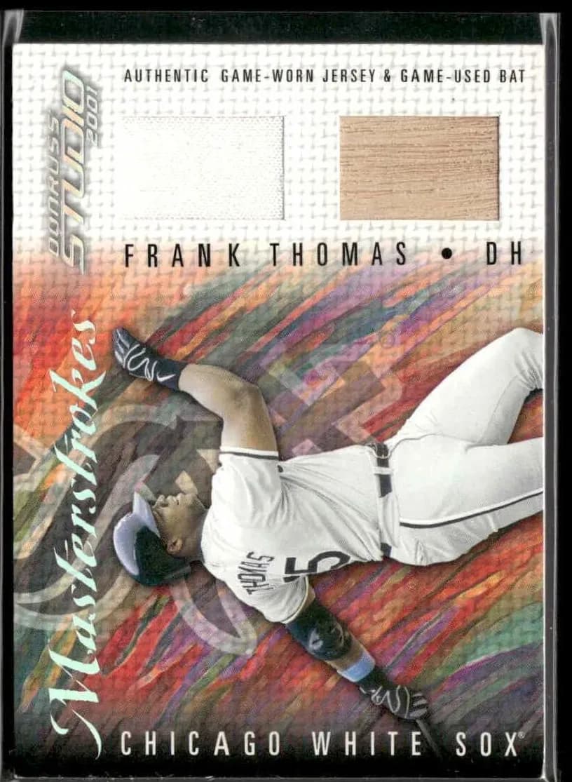 Frank Thomas 2001 panini Donruss Studio