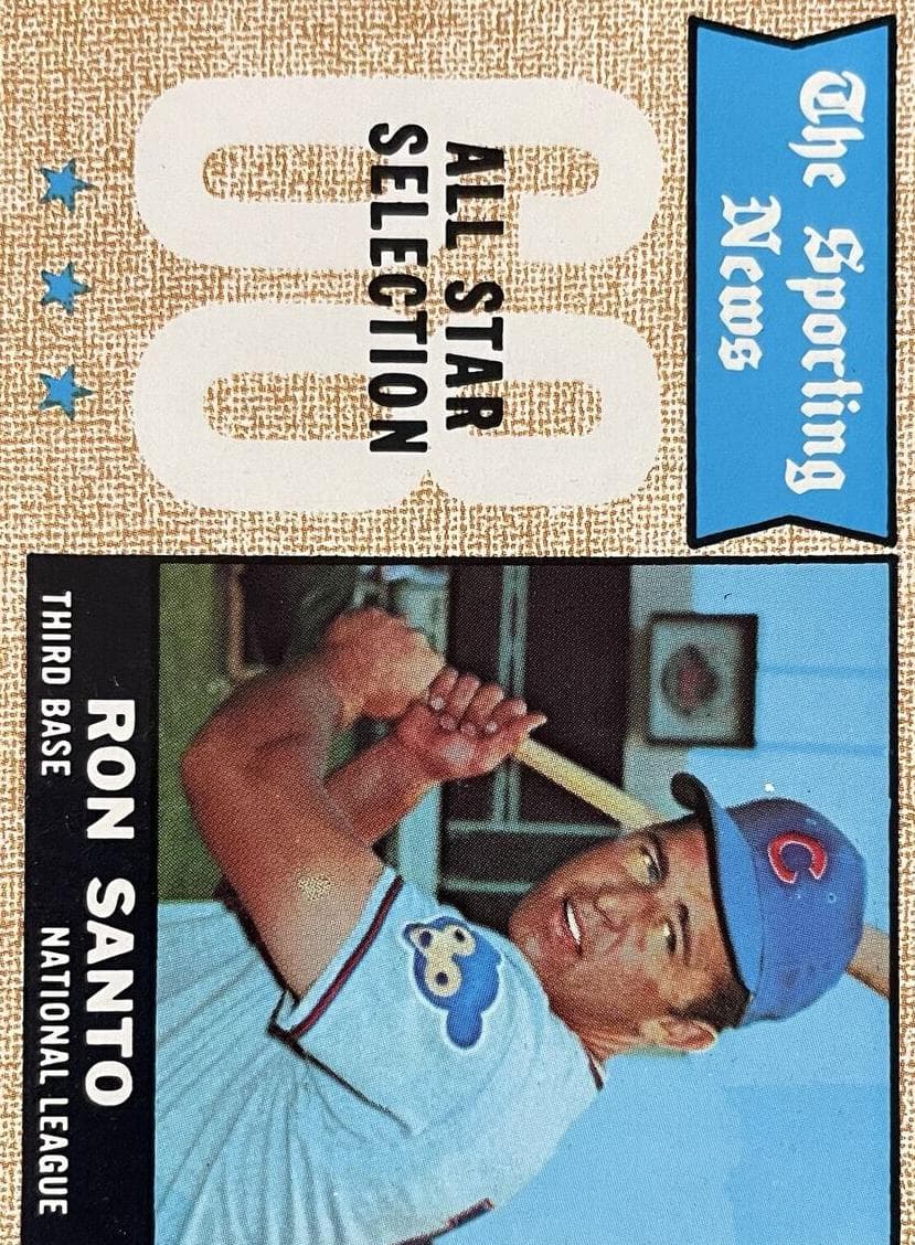 Ron Santo 1968 topps
