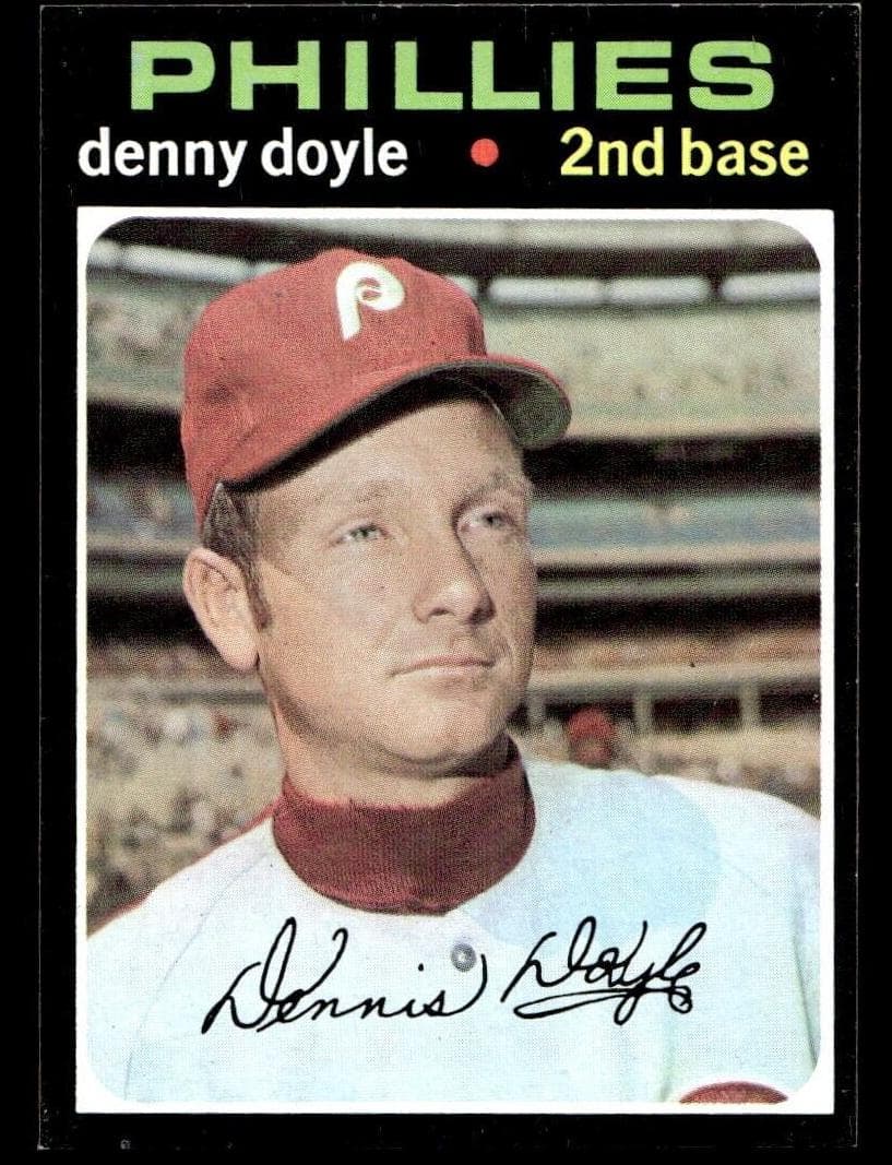 Denny Doyle 1971 topps Topps
