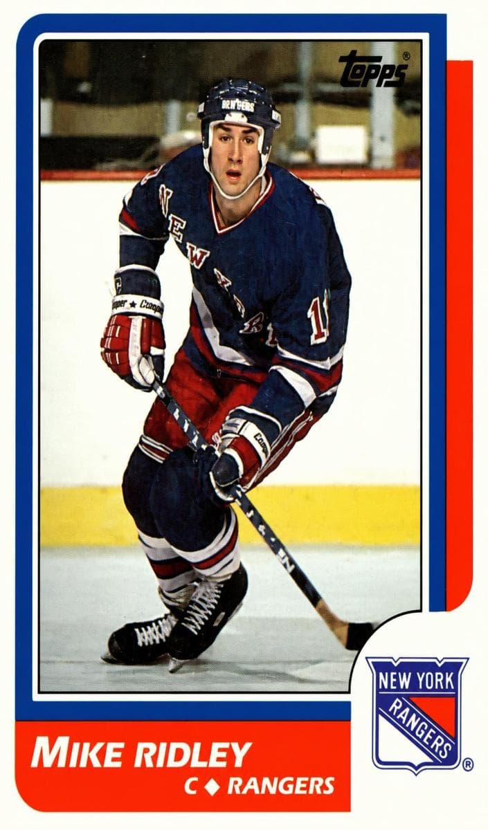 Mike Ridley trading card