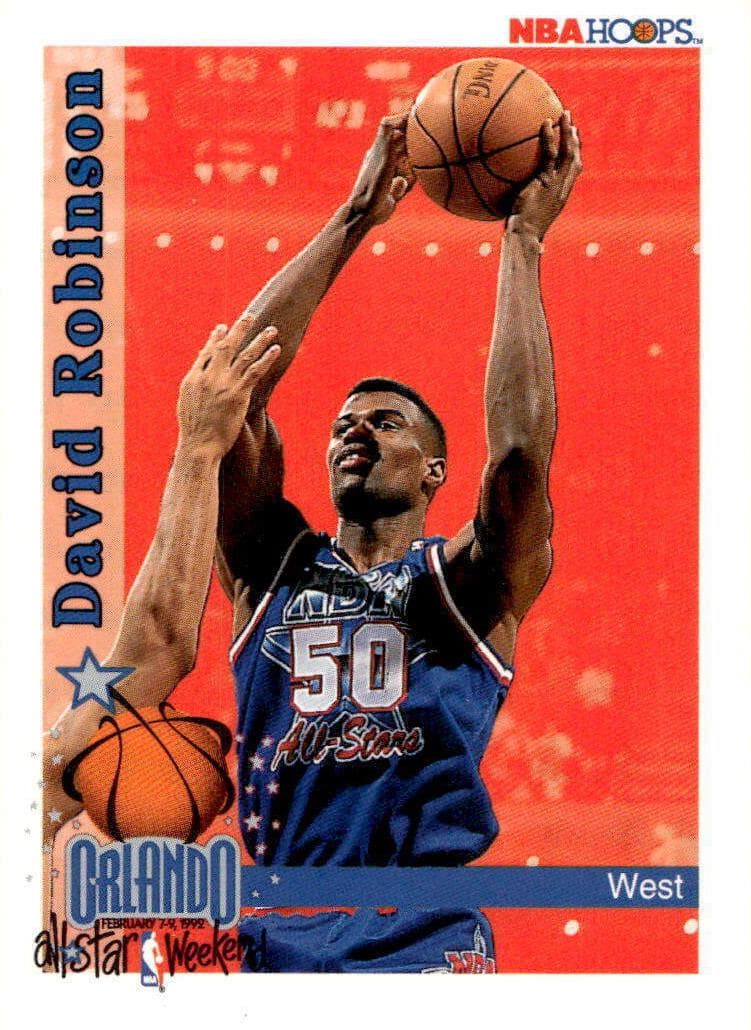 David Robinson 1992 panini Hoops