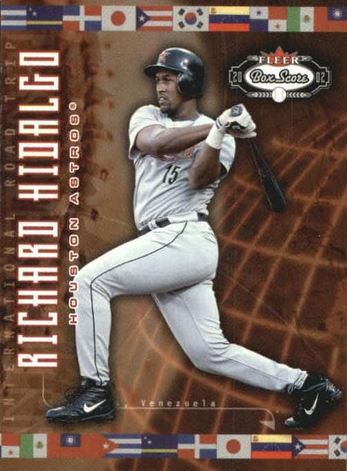 Richard Hidalgo 2002 fleer Fleer Box Score