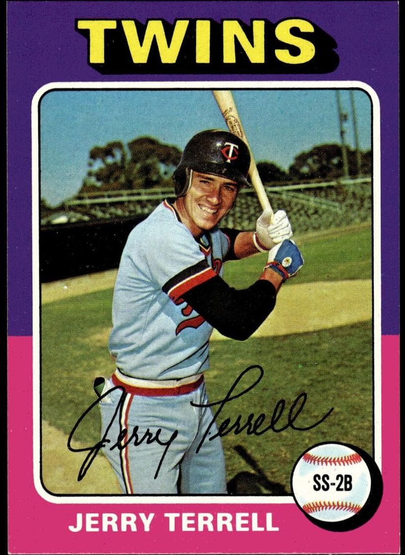 Jerry Terrell 1975 topps Topps