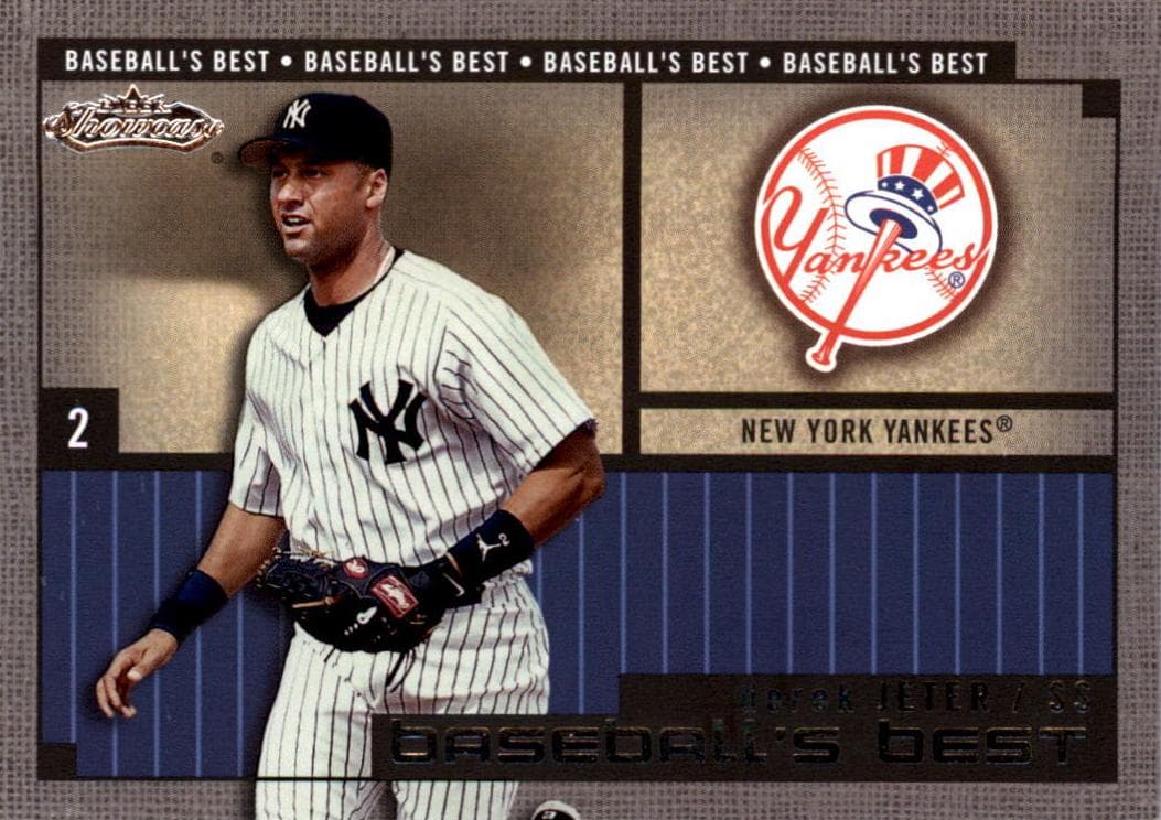 Derek Jeter 2002 fleer