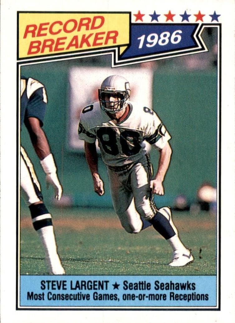 Steve Largent 1987 topps