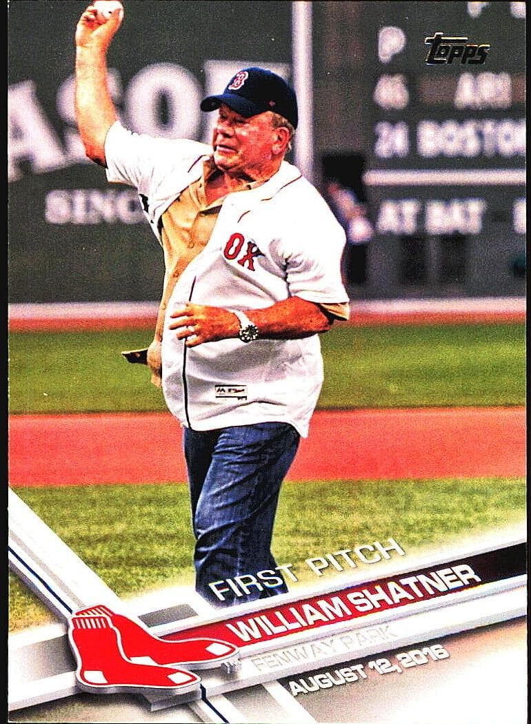 William Shatner 2017 topps Topps