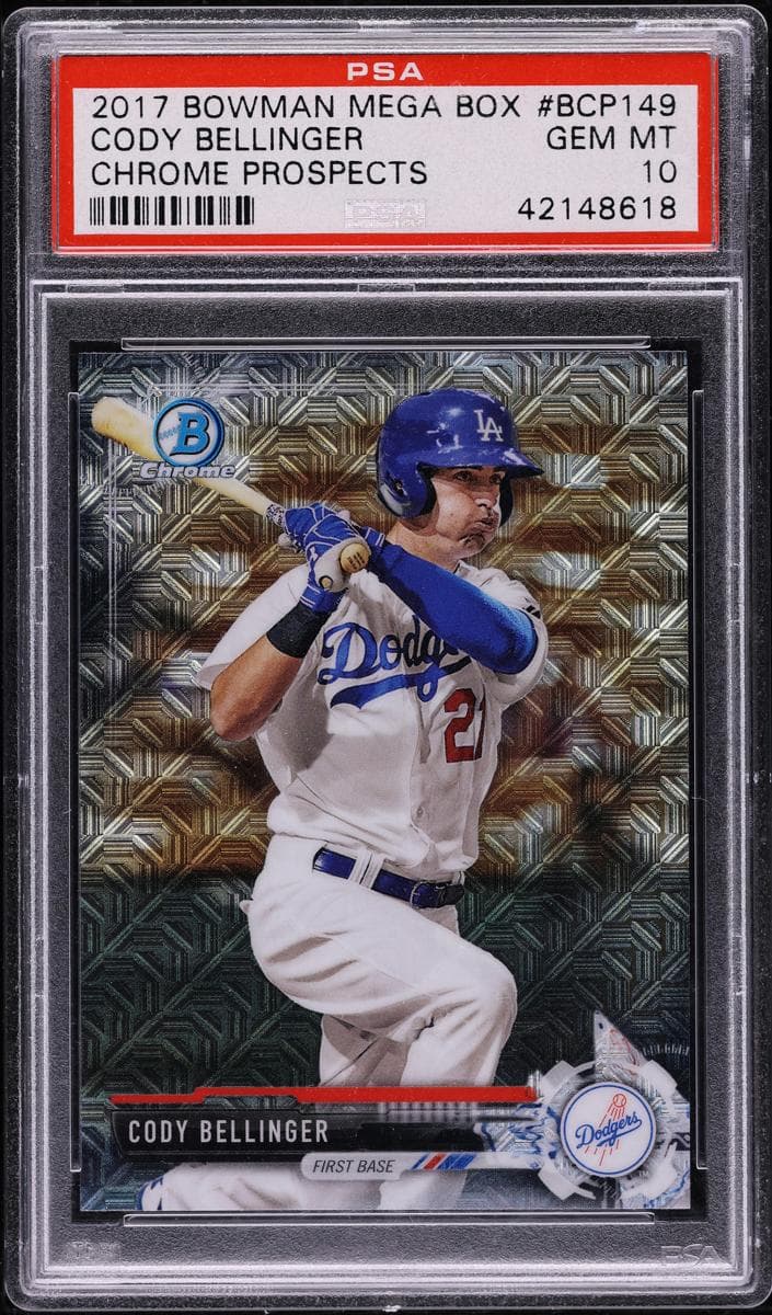 Cody Bellinger 2017 bowman