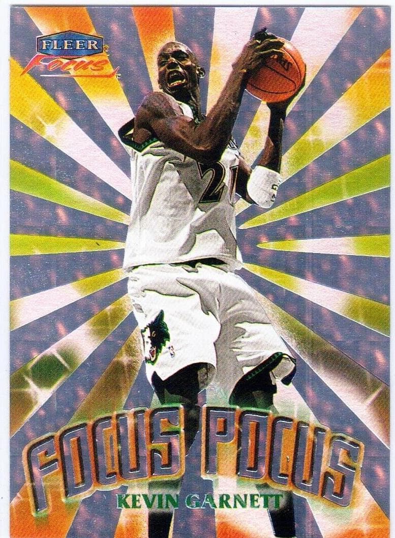 Kevin Garnett 1999 fleer Focus