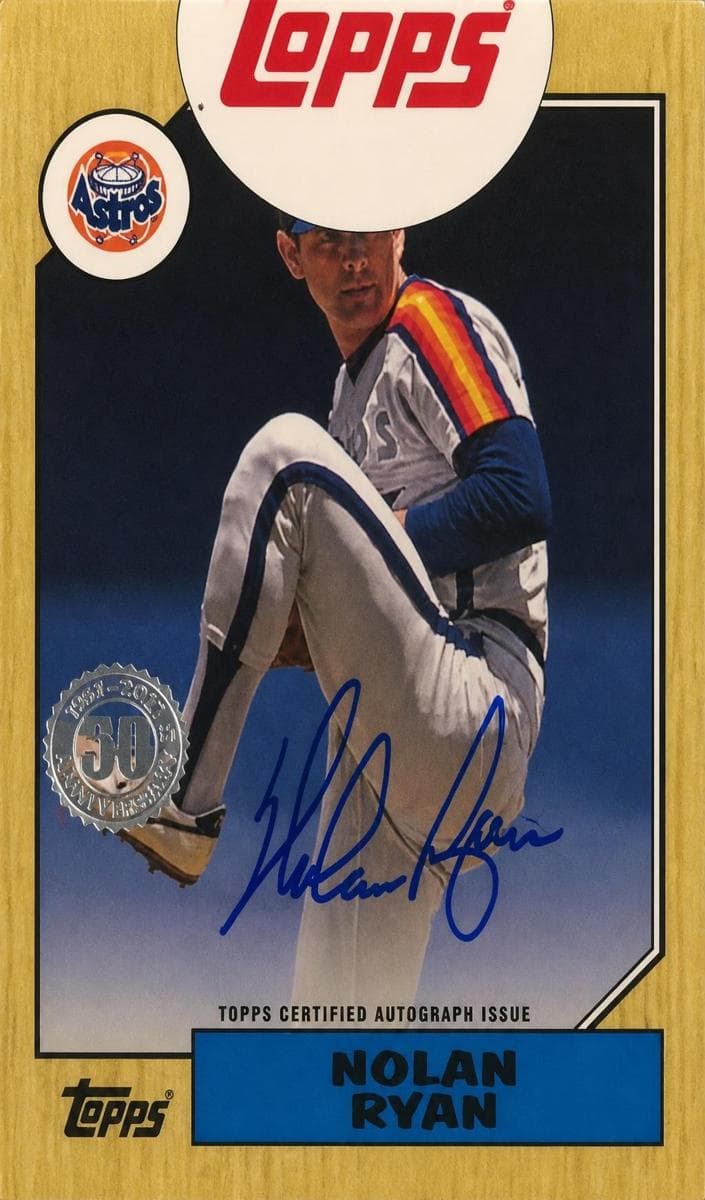 Nolan Ryan 2022 topps Topps