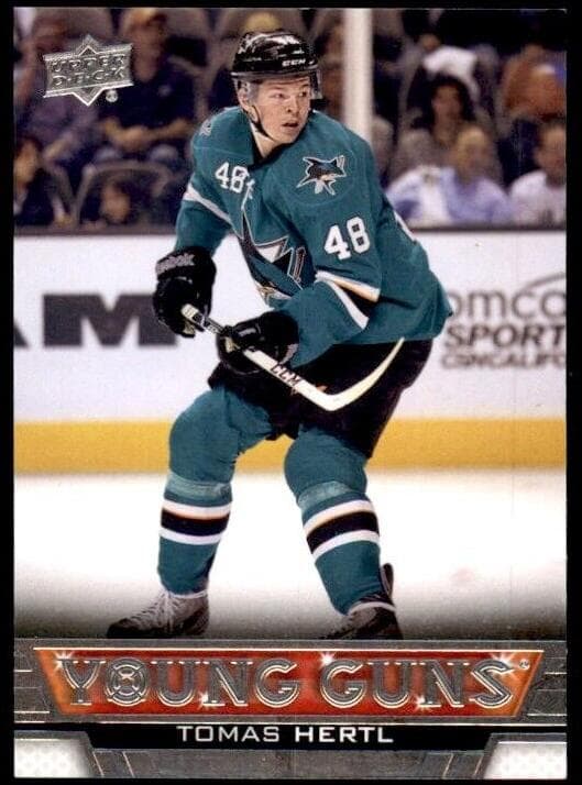 Tomas Hertl trading card