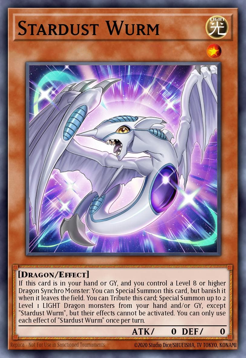 Stardust Wurm 2024 Yu-Gi-Oh! 25th Anniversary Tin: Dueling Mirrors