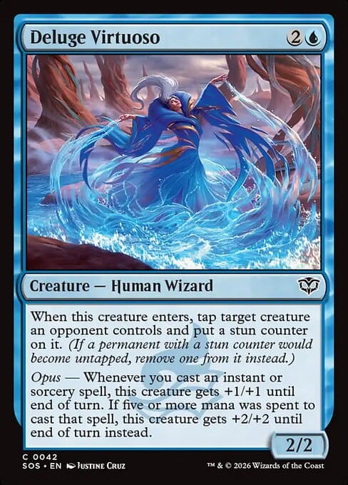 Deluge Virtuoso 2026 Magic: The Gathering Secrets of Strixhaven