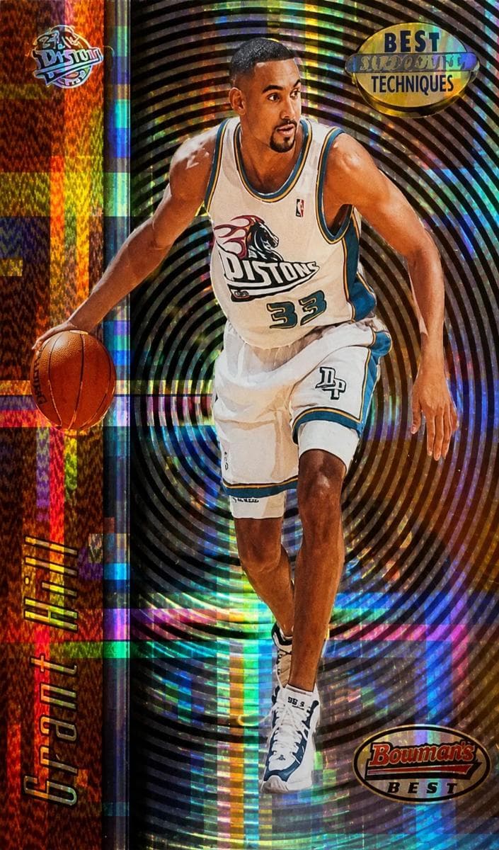 Grant Hill 1997 bowman