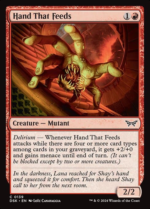 Hand That Feeds 2024 Magic: The Gathering Duskmourn: House of Horror