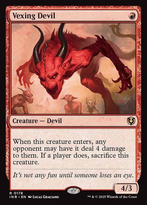 Vexing Devil 2025 Magic: The Gathering Innistrad Remastered