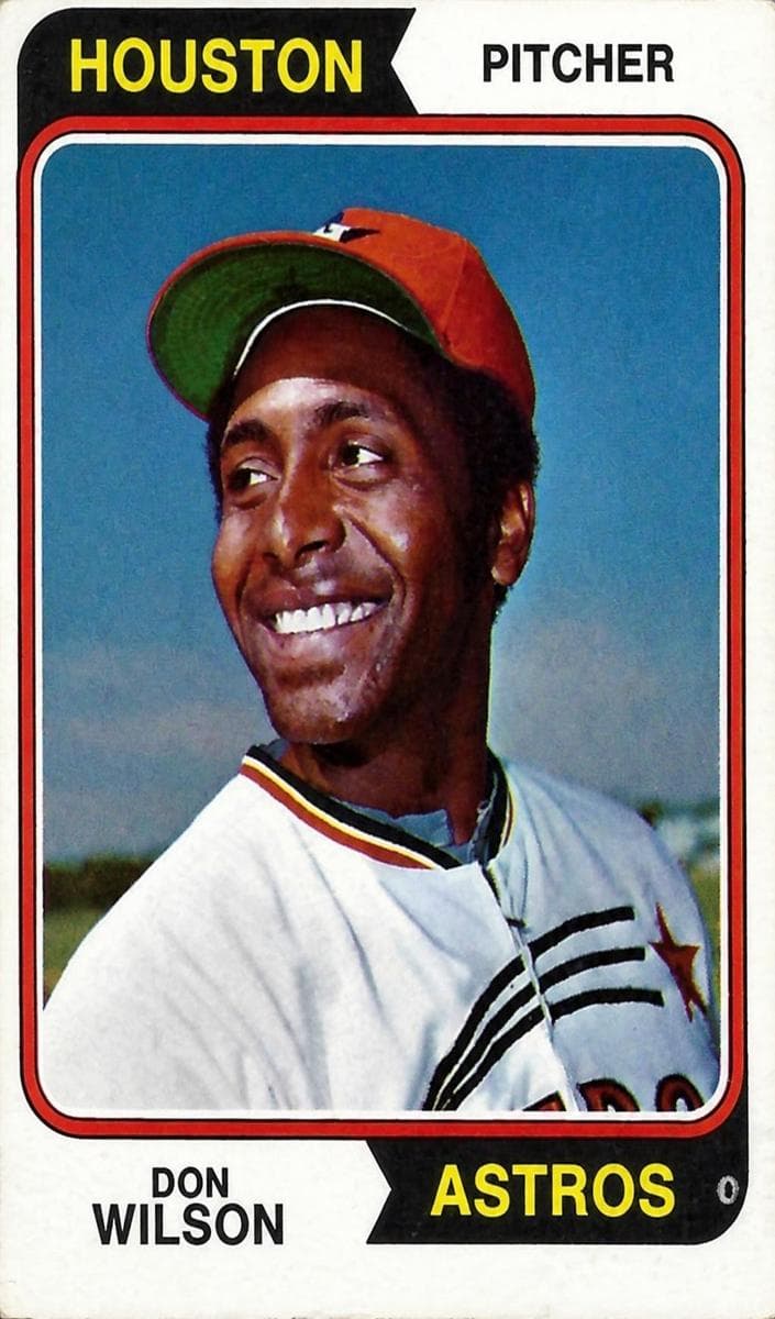 Don Wilson 1974 topps