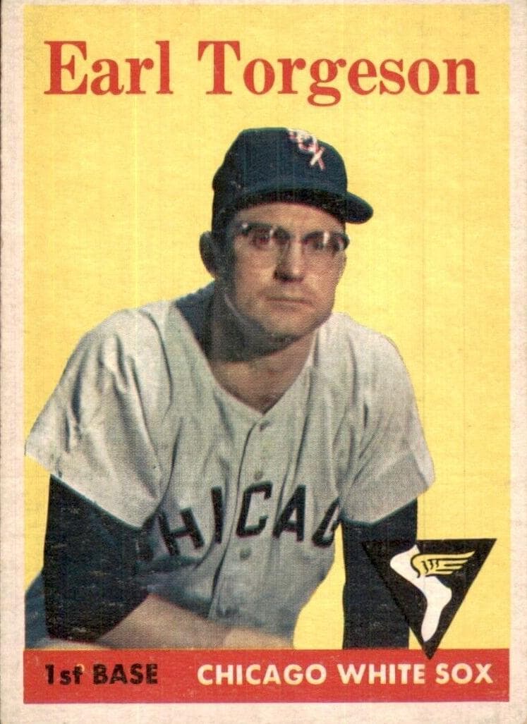 Earl Torgeson 1958 topps Topps