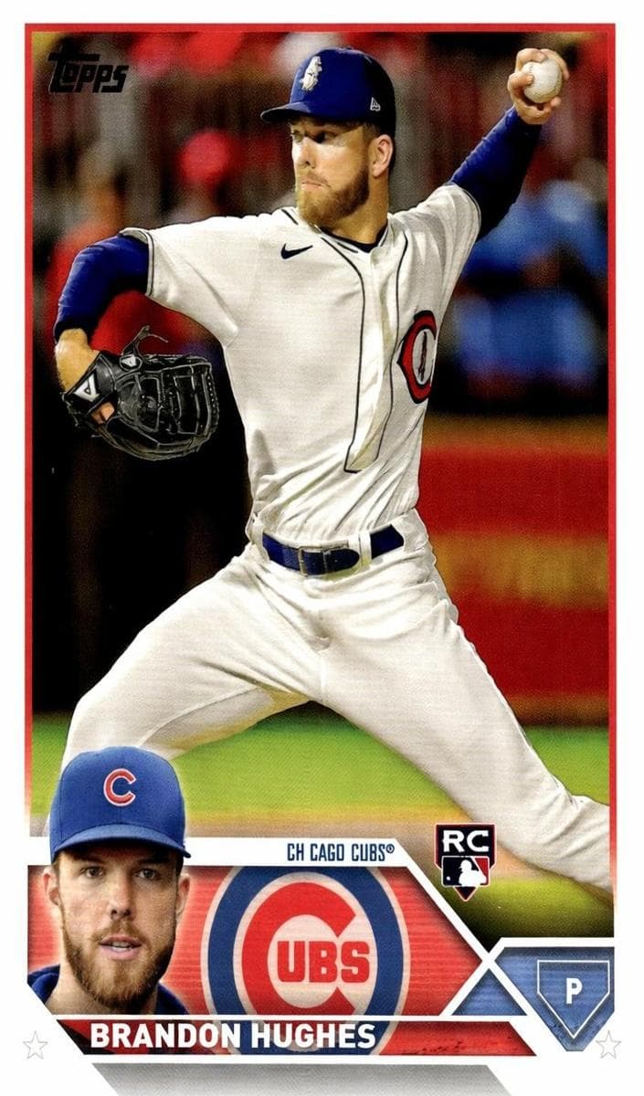 Brandon Hughes trading card