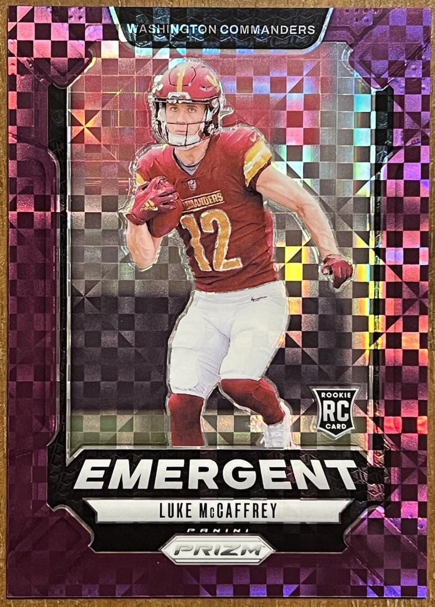 Luke McCaffrey 2024 panini