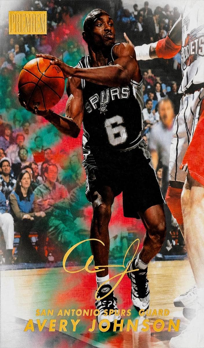 Avery Johnson 1998 fleer