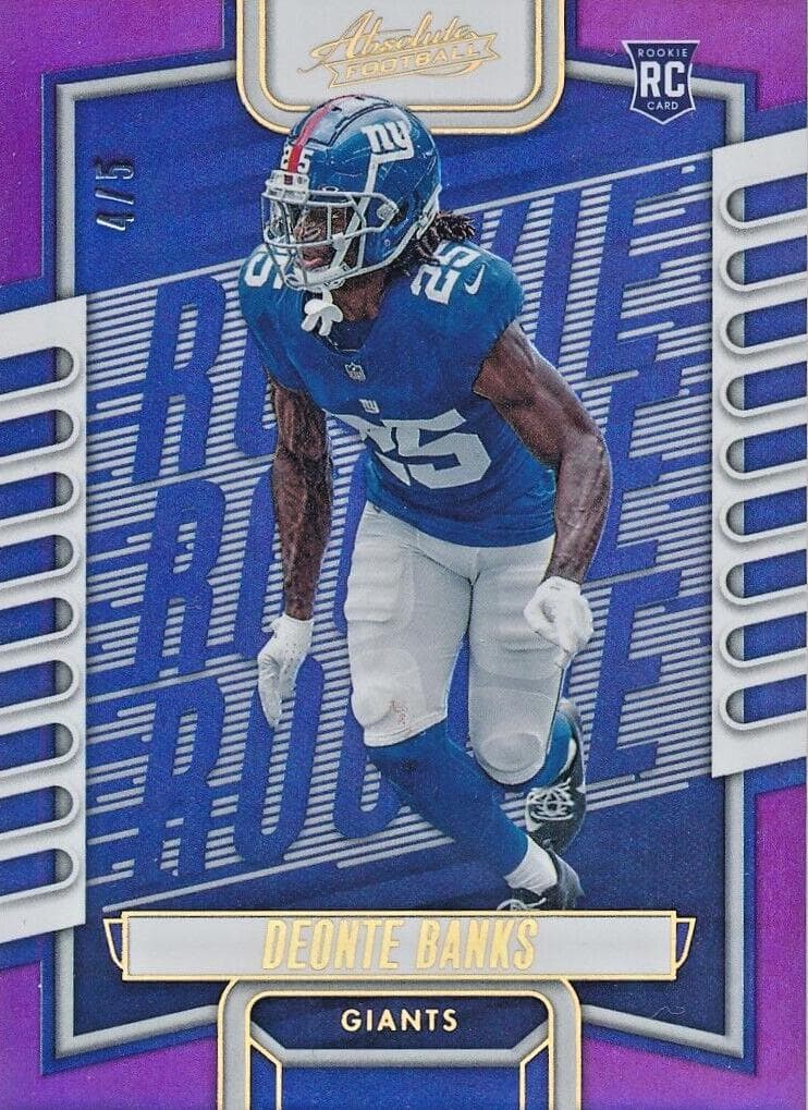 Deonte Banks 2023 panini