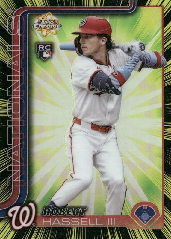 Robert Hassell III trading card