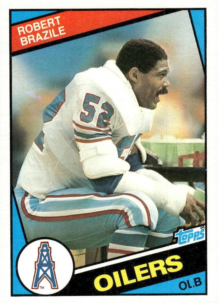 Robert Brazile 1984 topps Topps