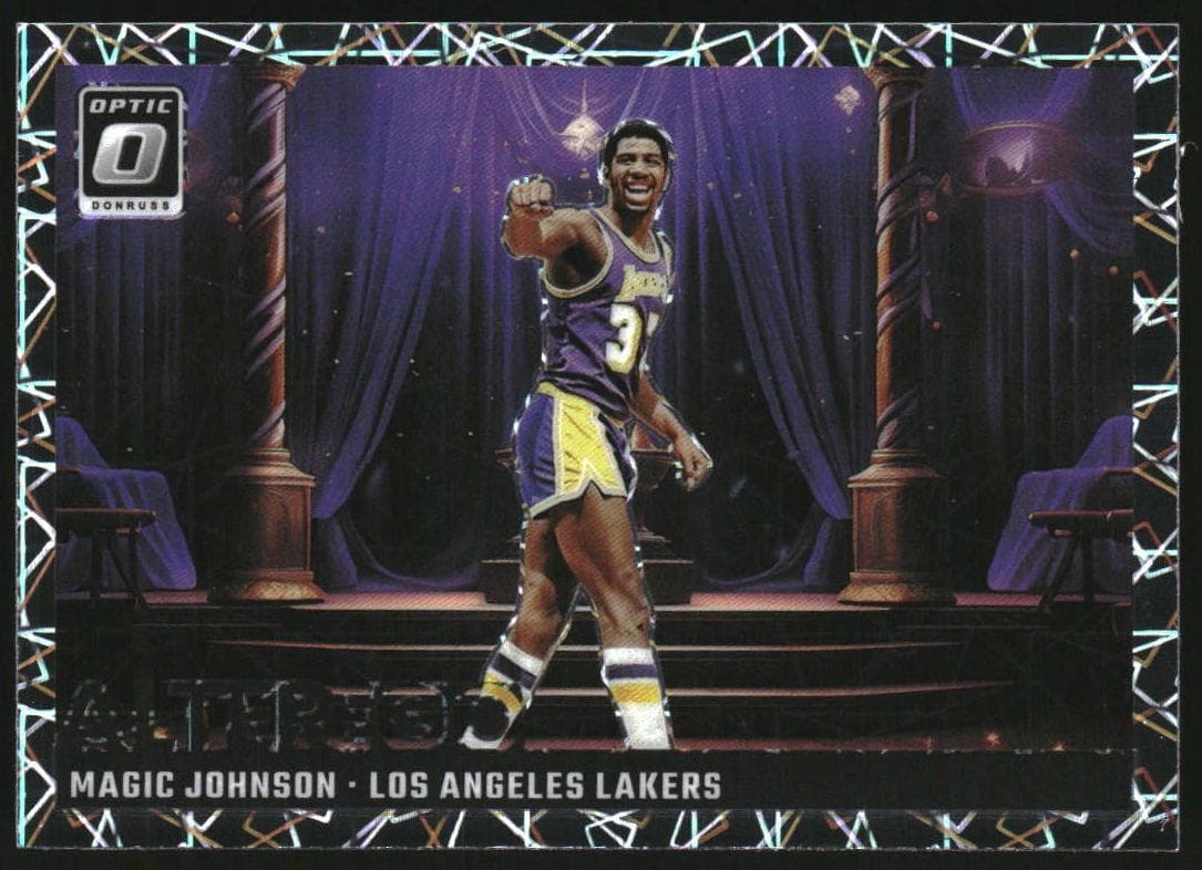 Magic Johnson 2023 panini Donruss Optic