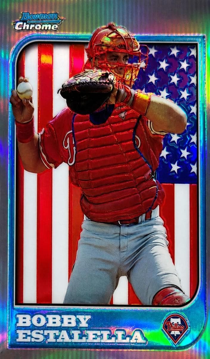 Bobby Estalella 1997 bowman Bowman Chrome