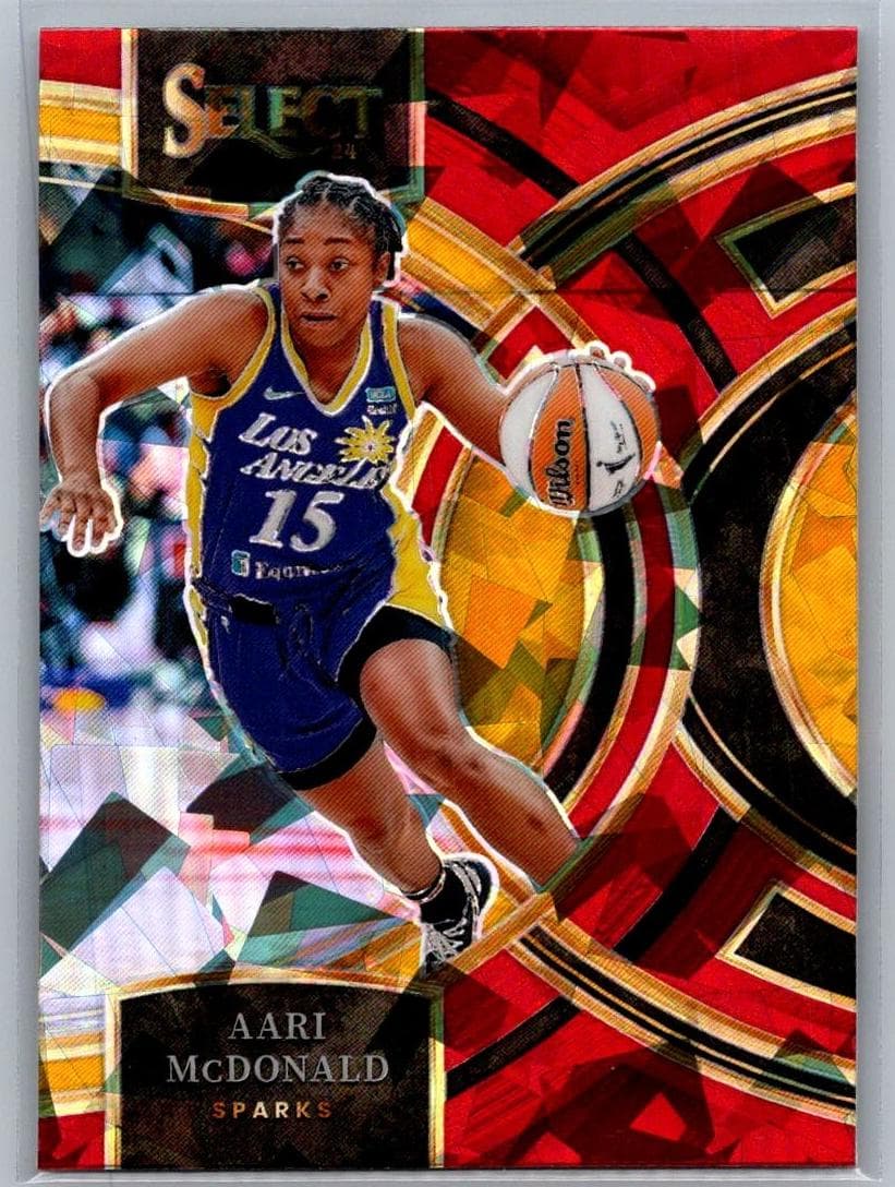 Aari McDonald trading card