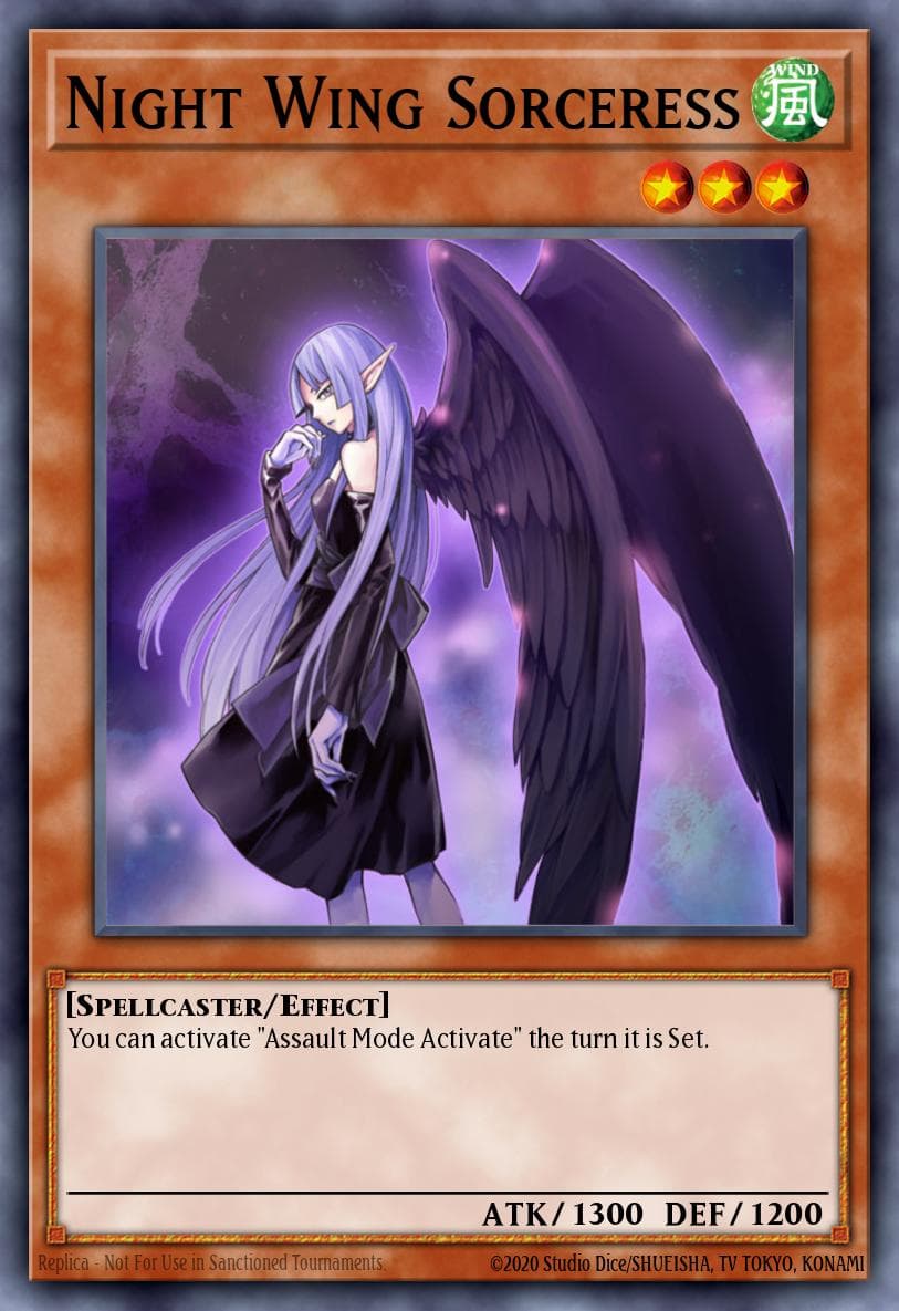 Night Wing Sorceress #CRMS-EN025