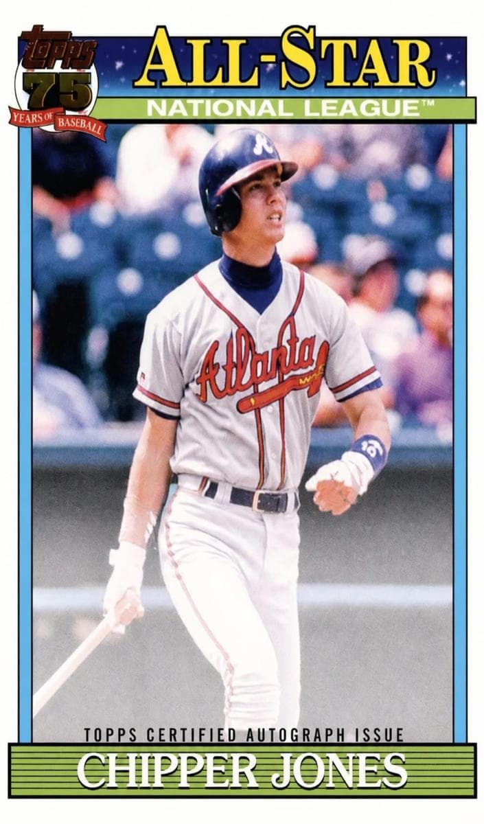 Chipper Jones #91as-cj